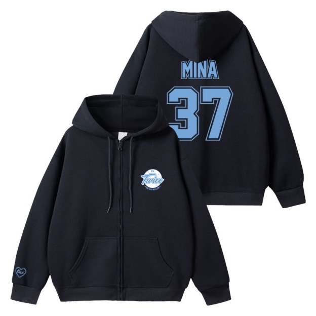 TWICE 9th Anniversary Concert Inspired Hoodie Baseball Jacket