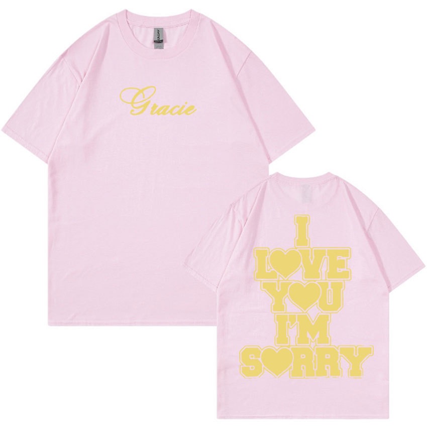 I Love You I'm Sorry Gracie Abrams Print T-shirt 