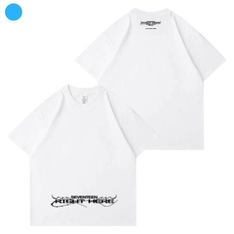 SEVENTEEN 2024 'RIGHT HERE' World Tour Official-Inspired Cotton T-Shirt