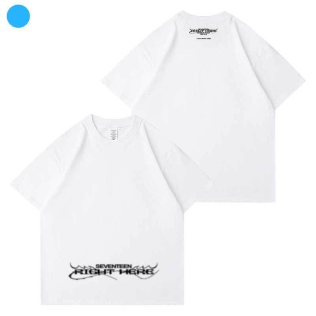 SEVENTEEN 2024 'RIGHT HERE' World Tour Official-Inspired Cotton T-Shirt