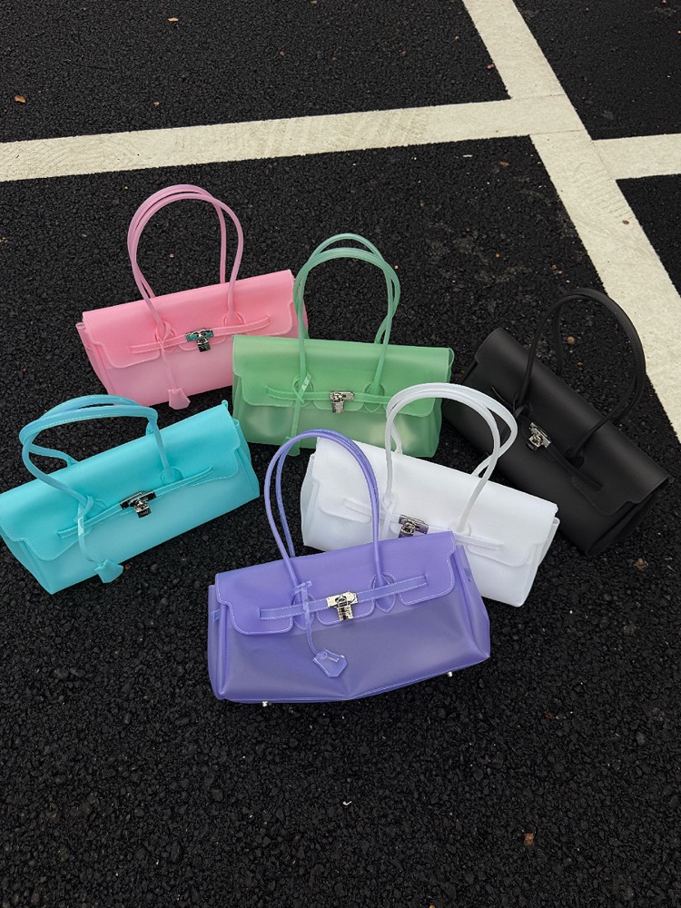 Horizontal Candy Color Jelly firkin bag Jelly bag