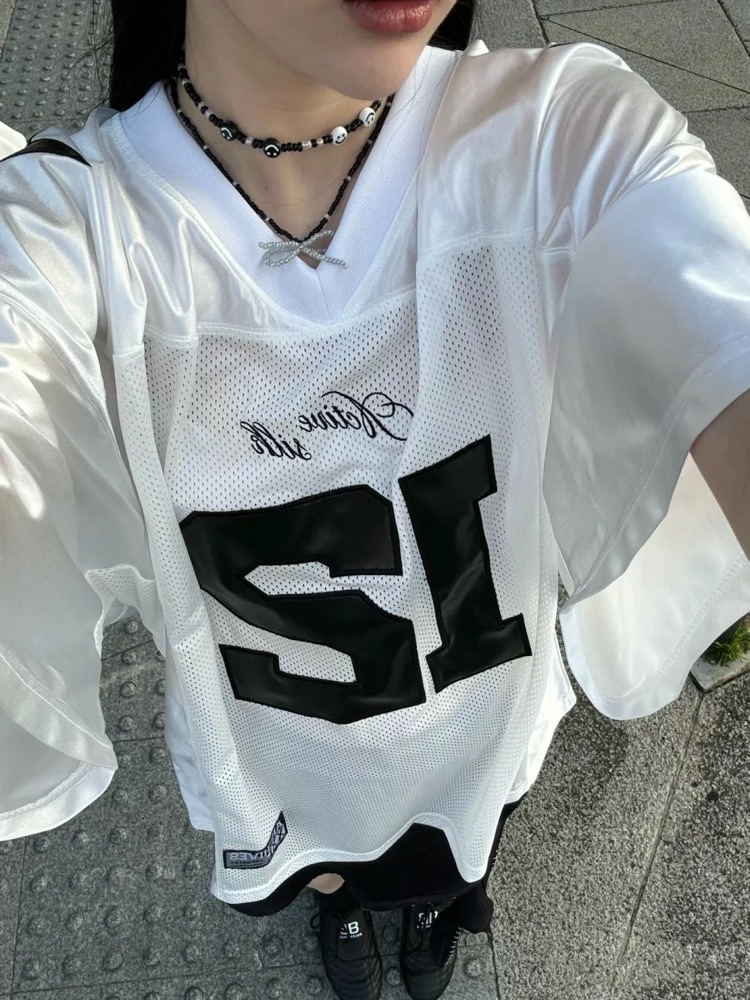 Aespa Giselle-Inspired 2000archives Sports Jersey Tee