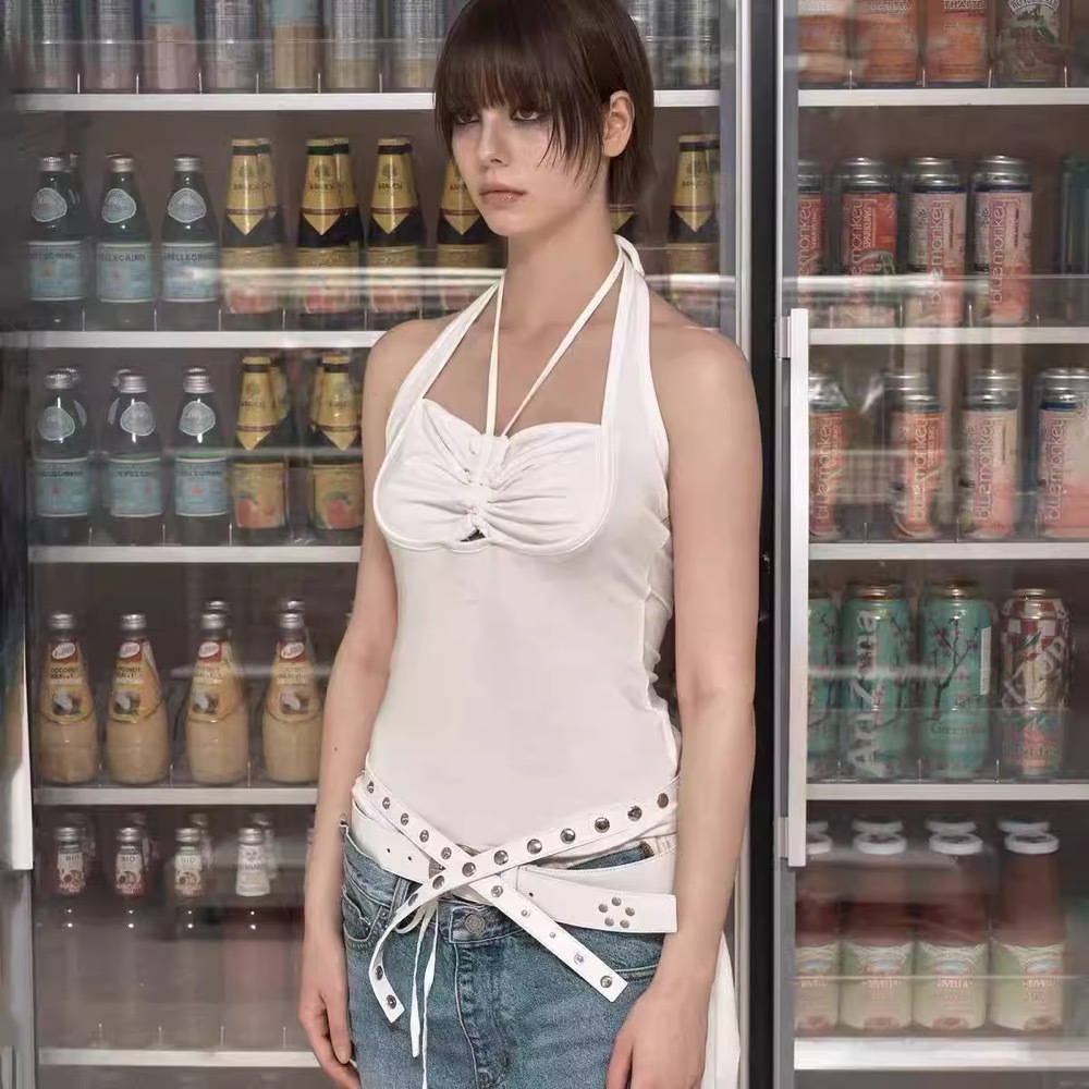 Aespa GISELLE  Sleeveless Tube Top 