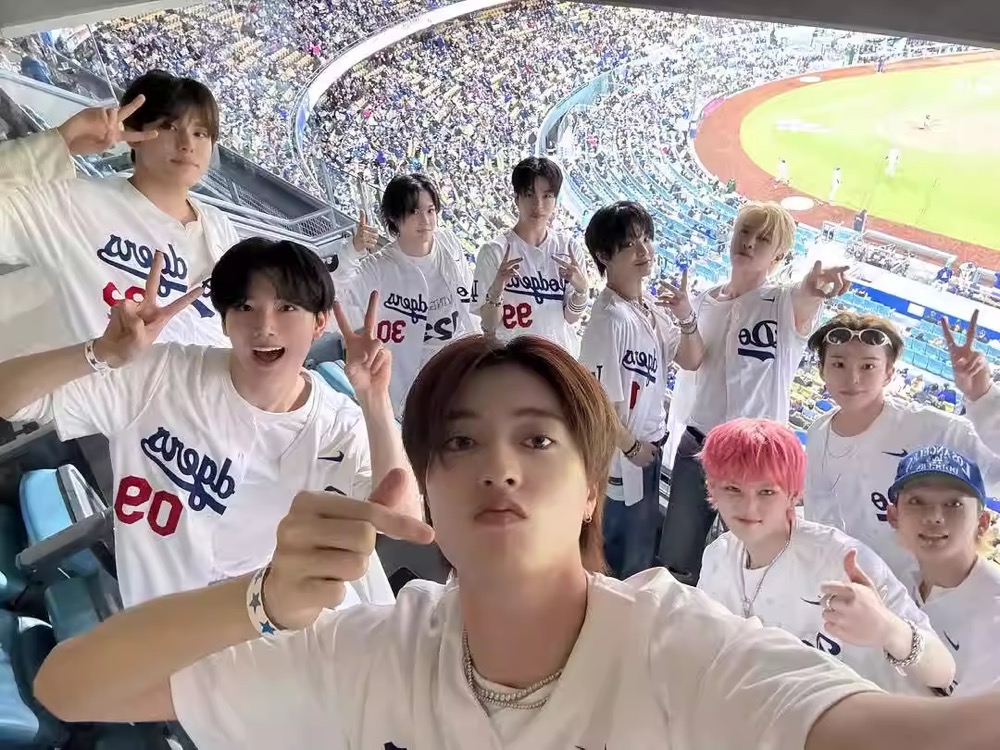 TREASURE-Inspired Custom Dodgers Baseball Jersey