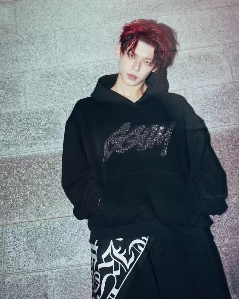 TXT Yeonjun-GGUM Rhinestone Hoodie