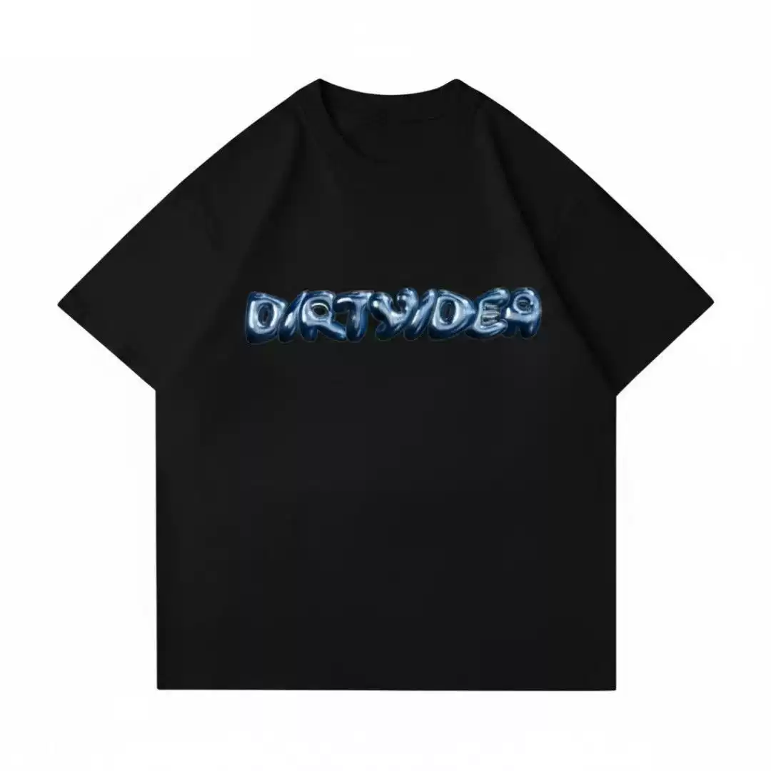 Lngshot Louis Inspired Letter Print Short Sleeve T-Shirt