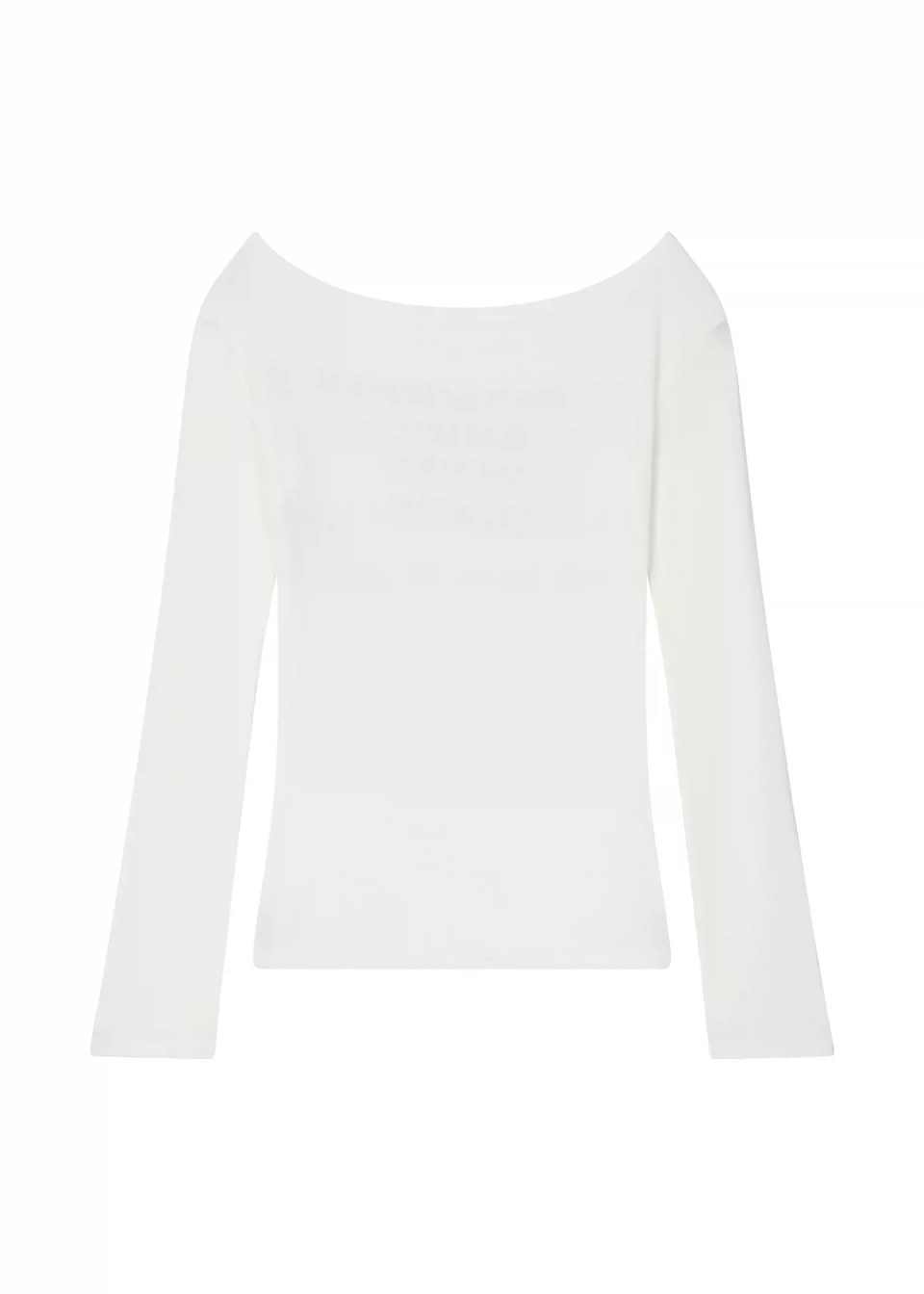 Aespa Karina Inspired Off Shoulder Long Sleeve Top