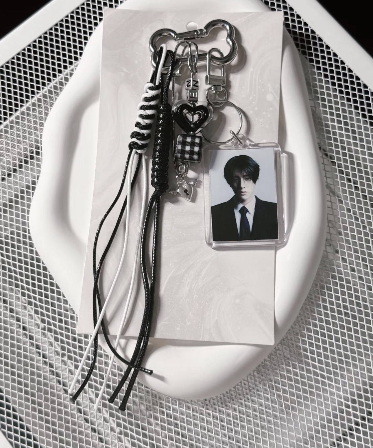 ENHYPEN Member Handmade Acrylic Keychain Bag Charm