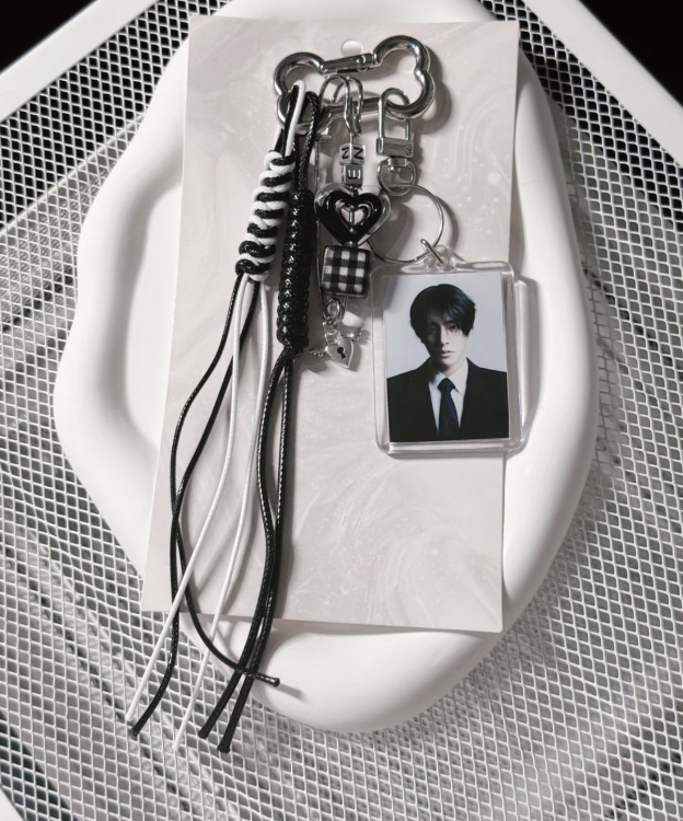 ENHYPEN Member Handmade Acrylic Keychain Bag Charm