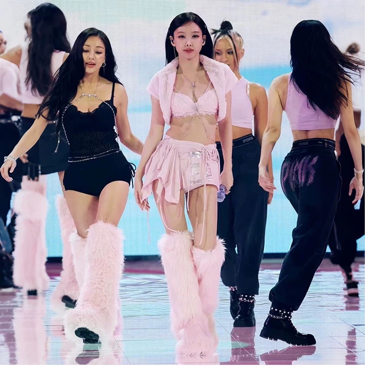 Twice NAYEON inspired VICTORIA'S SECRET stage vest tank top set 