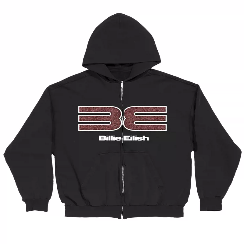 Billie Eilish Inspired DID I BREAK YOUR HEART Zip Hoodie