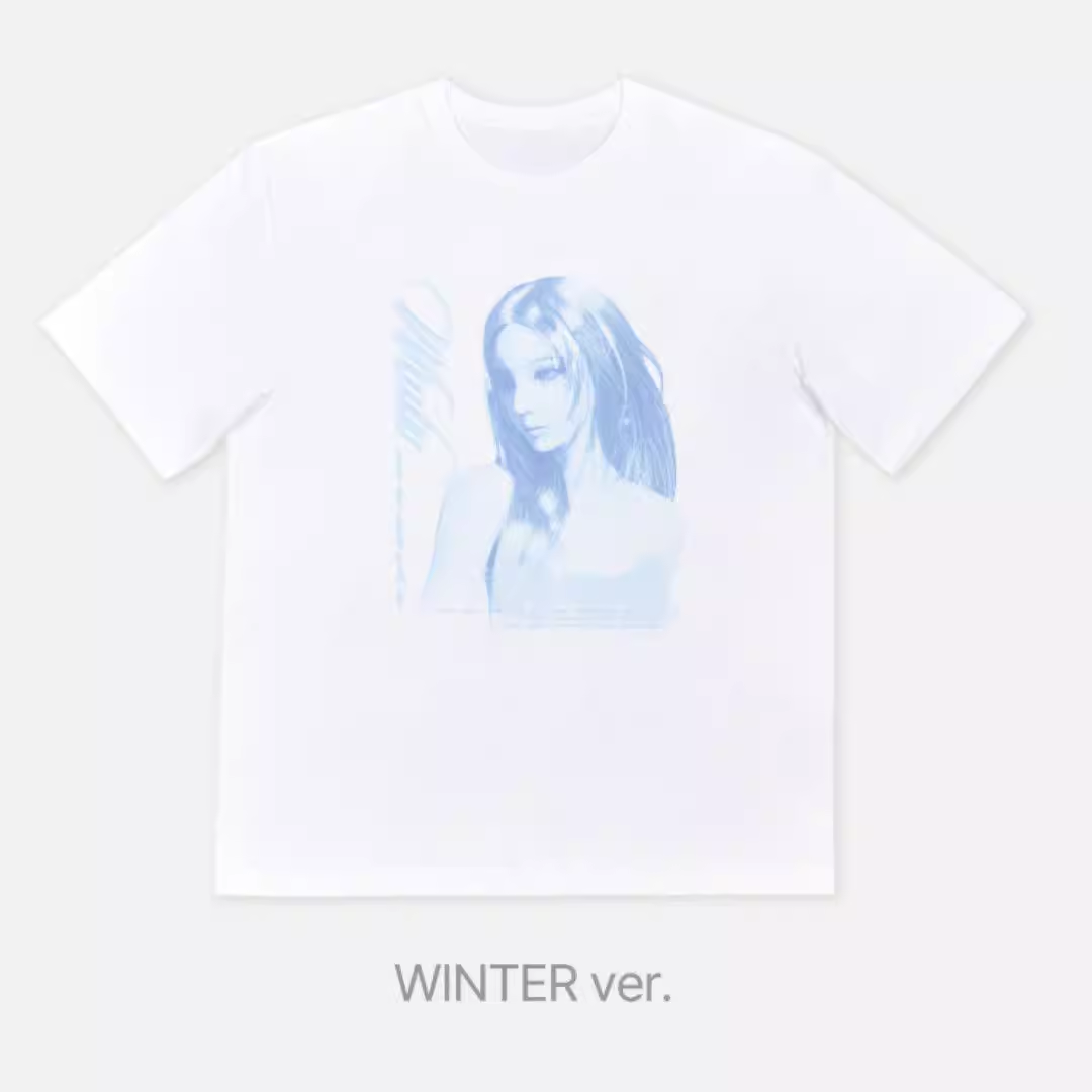 Aespa 2025 TOUR SYNK aeXIS LINE Merch Inspired T-Shirt