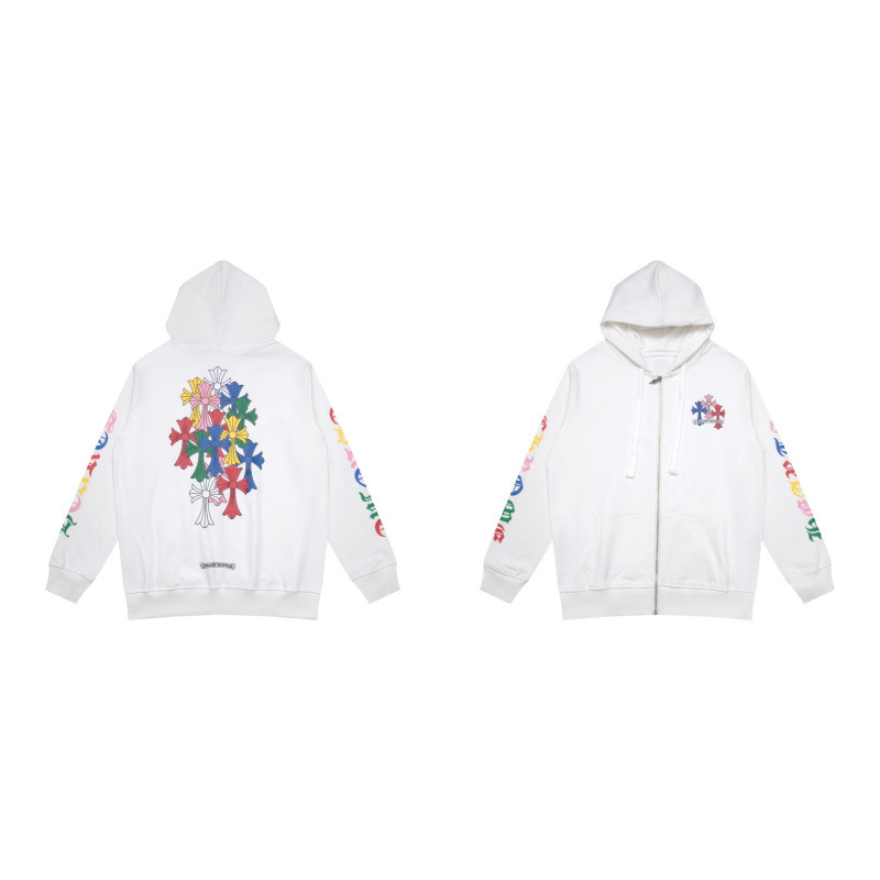 Enhypen Niki&Heeseung Inspired Cross Pattern Zip-up Hoodie-NI-KI