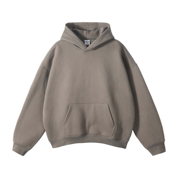 Coffee&Brown-Oversized hoodie sets