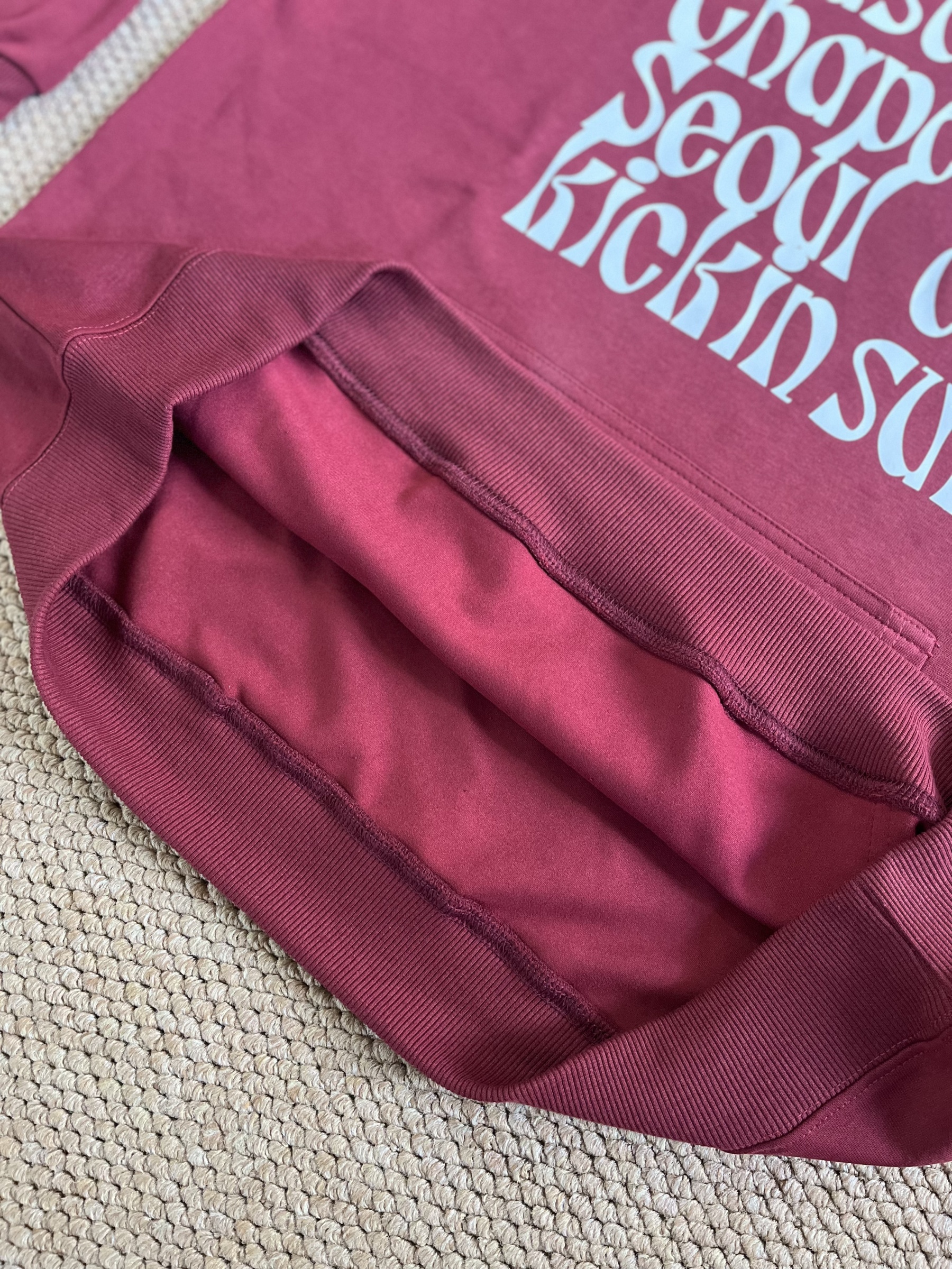 Stray Kids Hyunjin inspired Letter-Print Hoodie