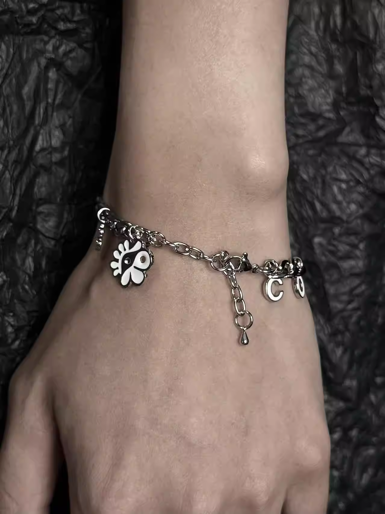 Cortis Merch Inspired Silver Chain Bracelet