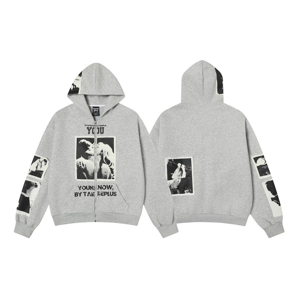 Enhypen Niki Inspired Graphic Hoodie Jacket-Ni-Ki