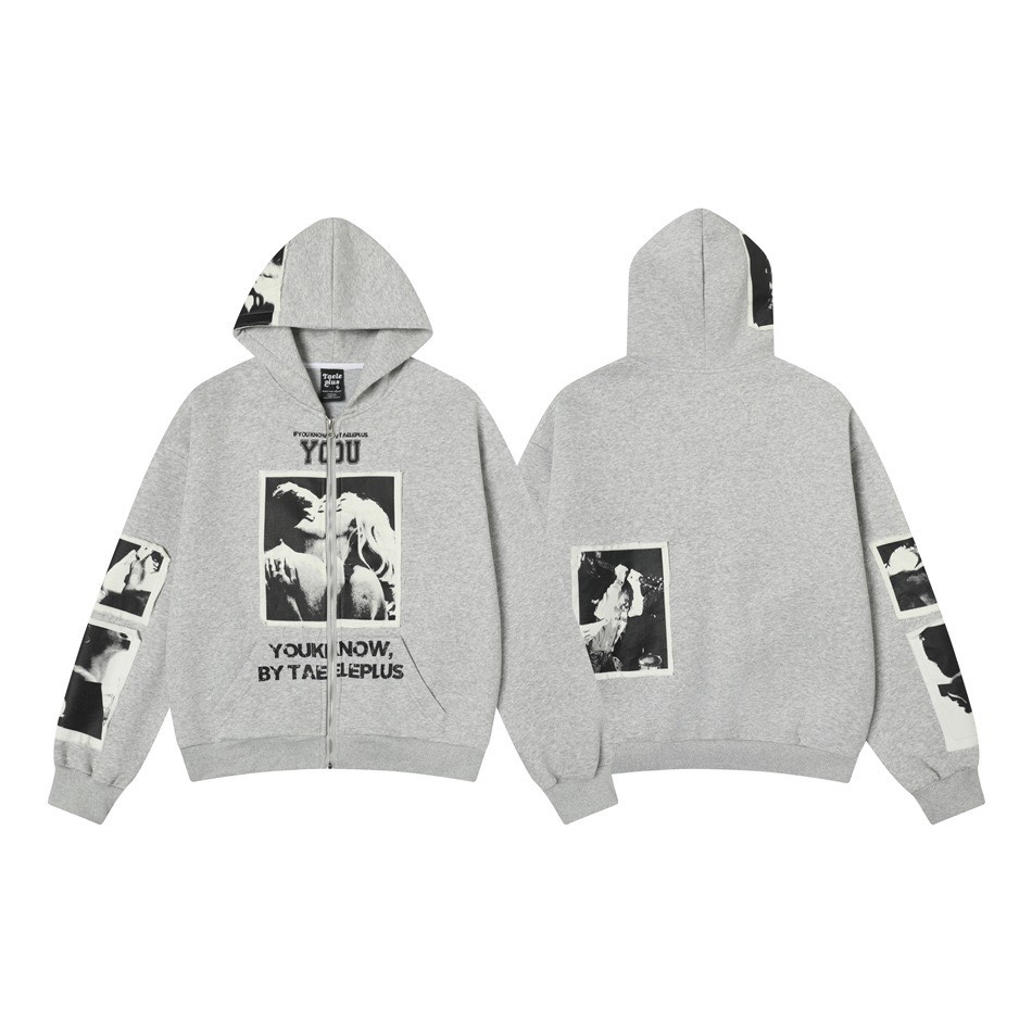 Enhypen Niki Inspired Graphic Hoodie Jacket-Ni-Ki