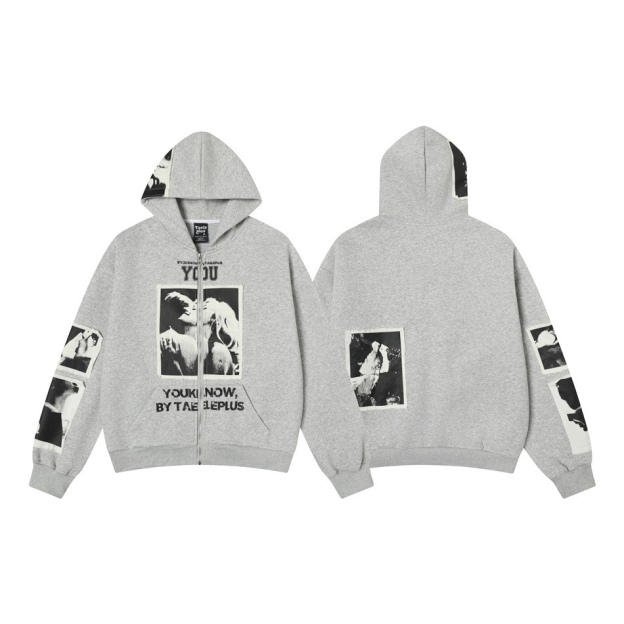 Enhypen Niki Inspired Graphic Hoodie Jacket-Ni-Ki