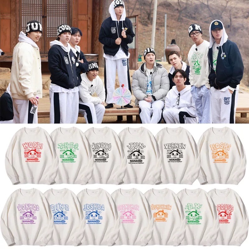 Seventeen nanatour merch inspired nanabnb hoodie