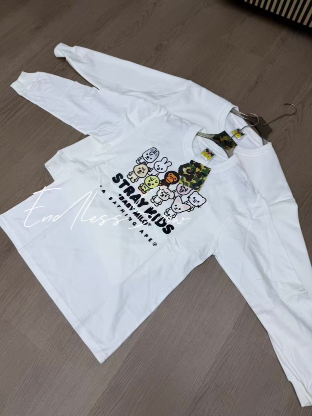 Stray Kids BAPE Inspired Long Sleeve T-Shir