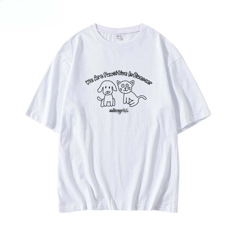 STRAYKIDS X LEE 'We Are Pawsitive Influencer' Tee-Straykids tshirt