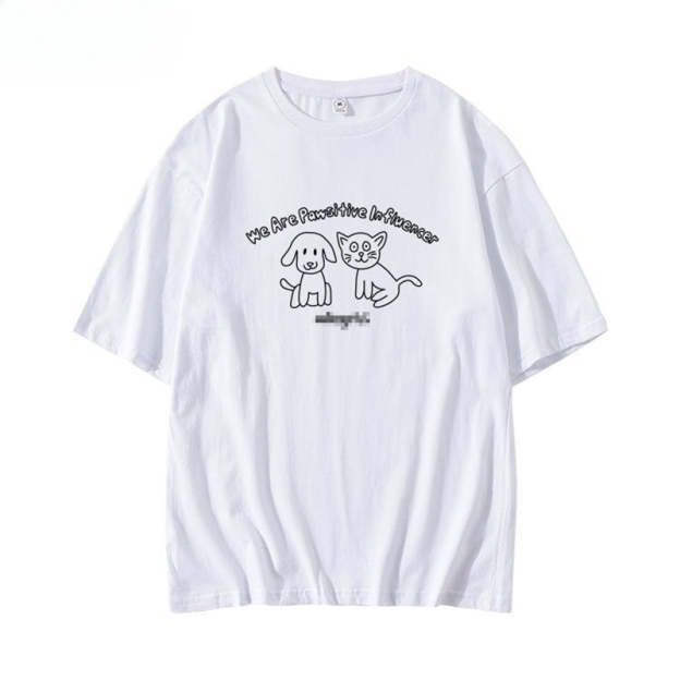 STRAYKIDS X LEE 'We Are Pawsitive Influencer' Tee-Straykids tshirt