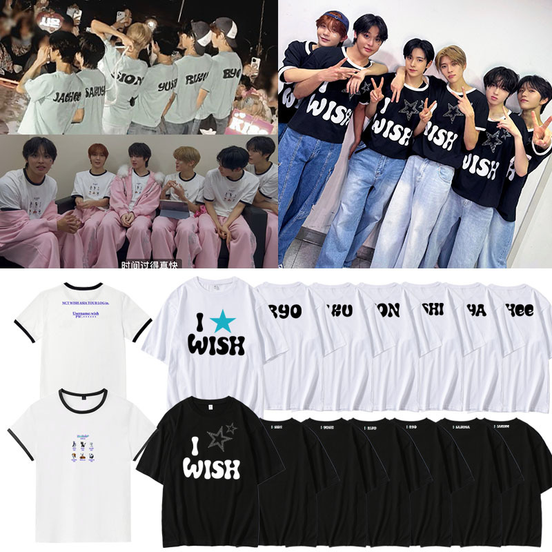 NCT WISH ASIA TOUR LOG in Inspired T-Shirt
