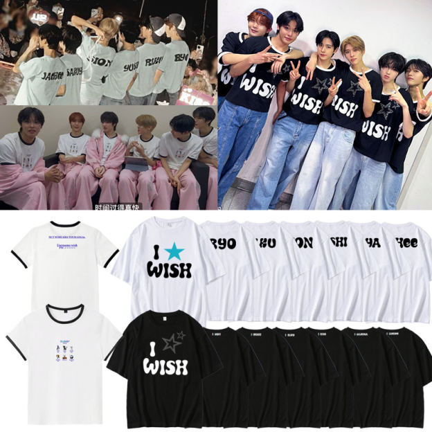 NCT WISH ASIA TOUR LOG in Inspired T-Shirt