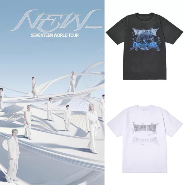 Seventeen 2025 World Tour New Merch Inspired T-Shirt