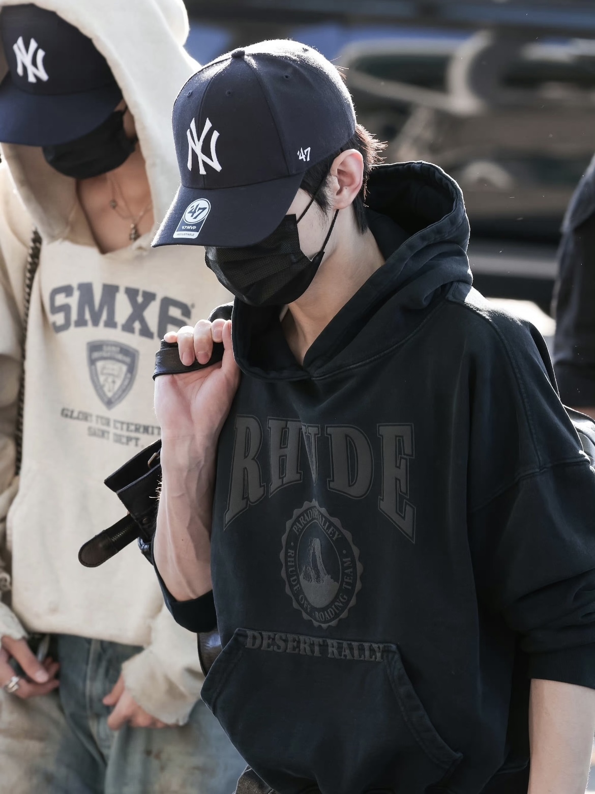 Enhypen Sunghoon Inspired Rhude Desert Rally Hoodie