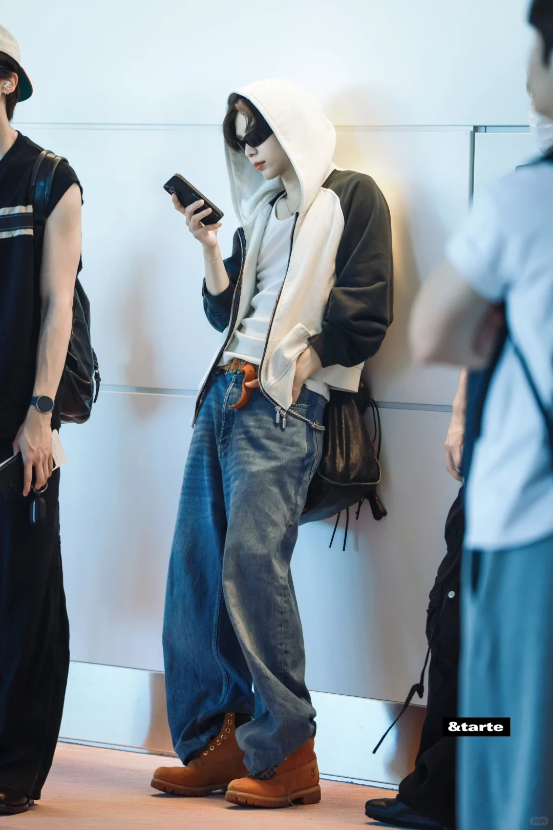 RIIZE Shotaro Inspired Color Block Zip-Up Hoodie