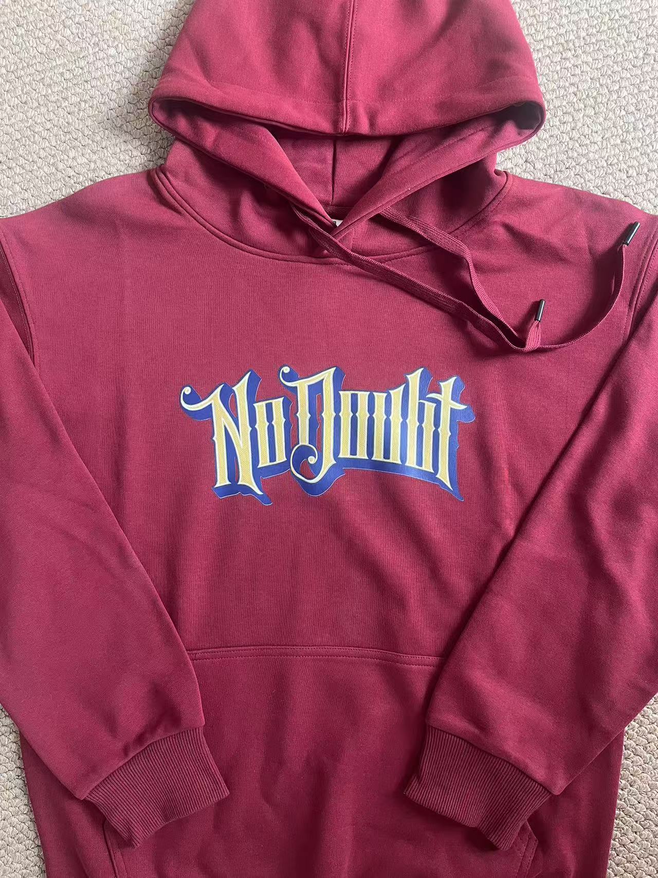 BOYNEXTDOOR Sungho Inspired No Doubt Burgundy Hoodie