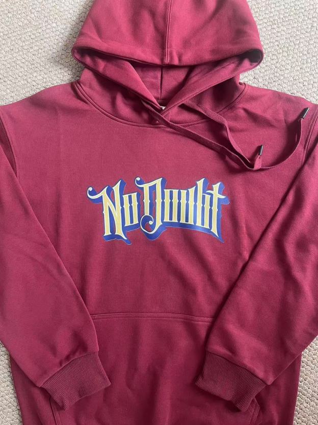 BOYNEXTDOOR Sungho Inspired No Doubt Burgundy Hoodie