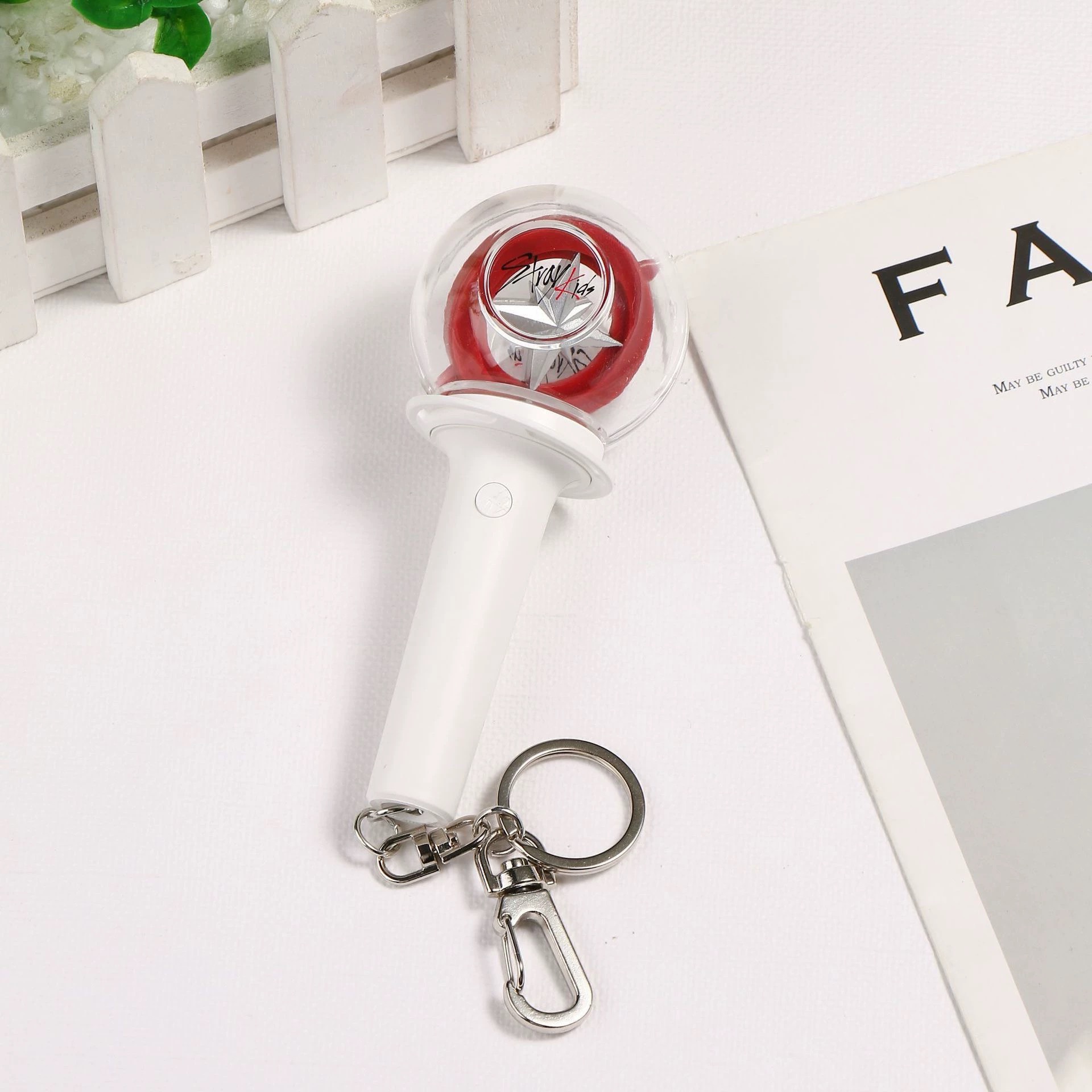 Stray Kids Mini Light Stick Keychain
