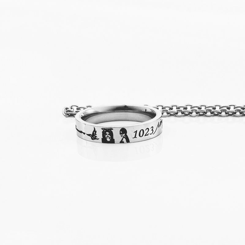 Aespa Ningning Fanmade Birthdate Signature Ring-