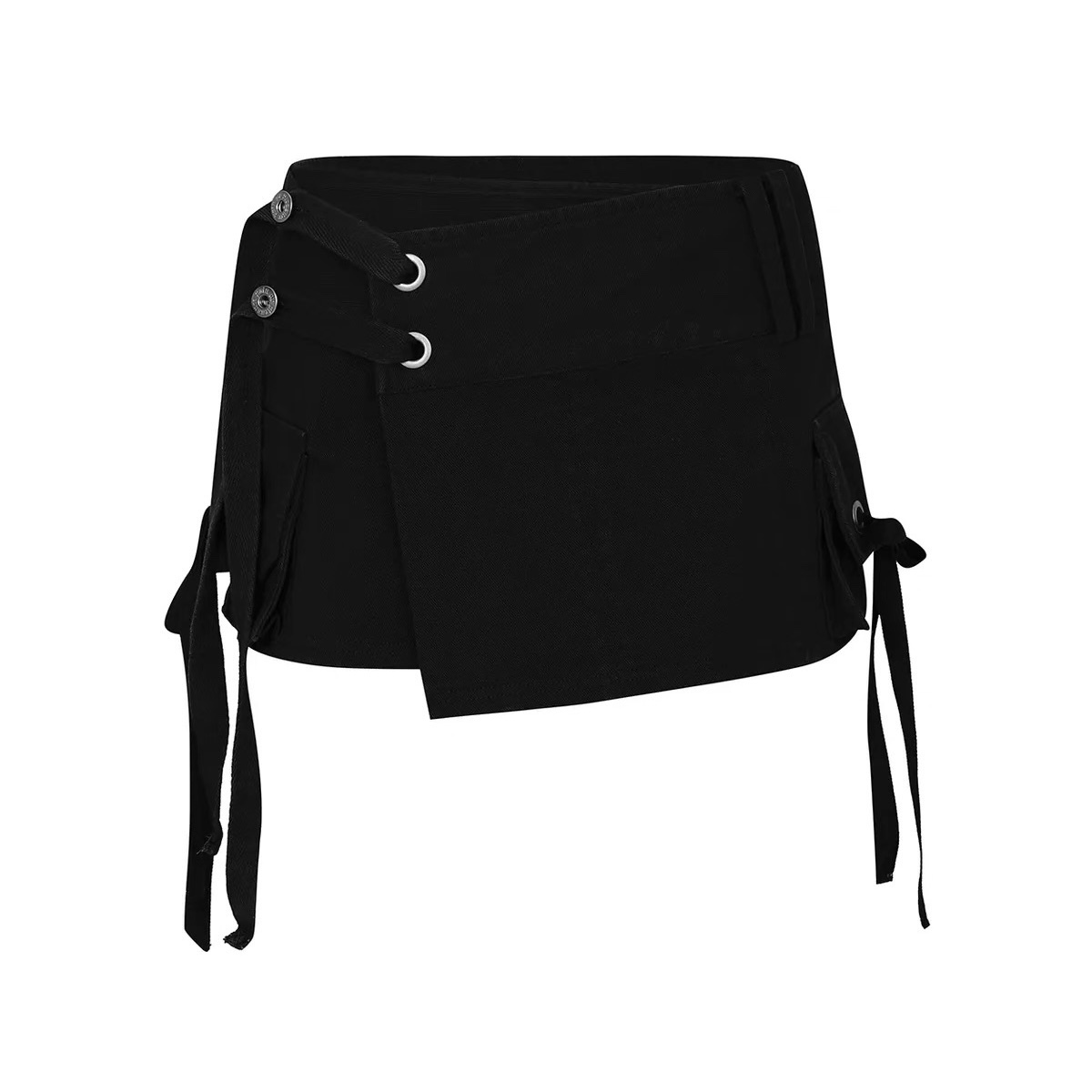 Aespa Karina & Gidle Shuhua Inspired Buckle Cargo Skirt