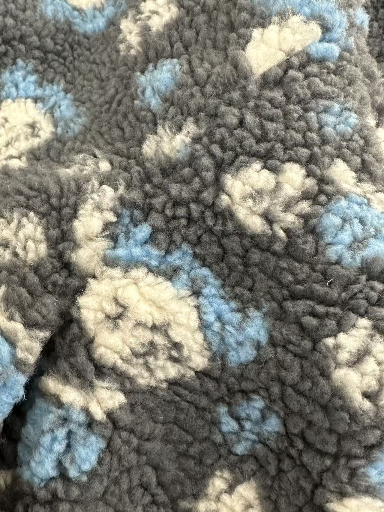 I-DLE Minnie Inspired Floral Fleece Jacket