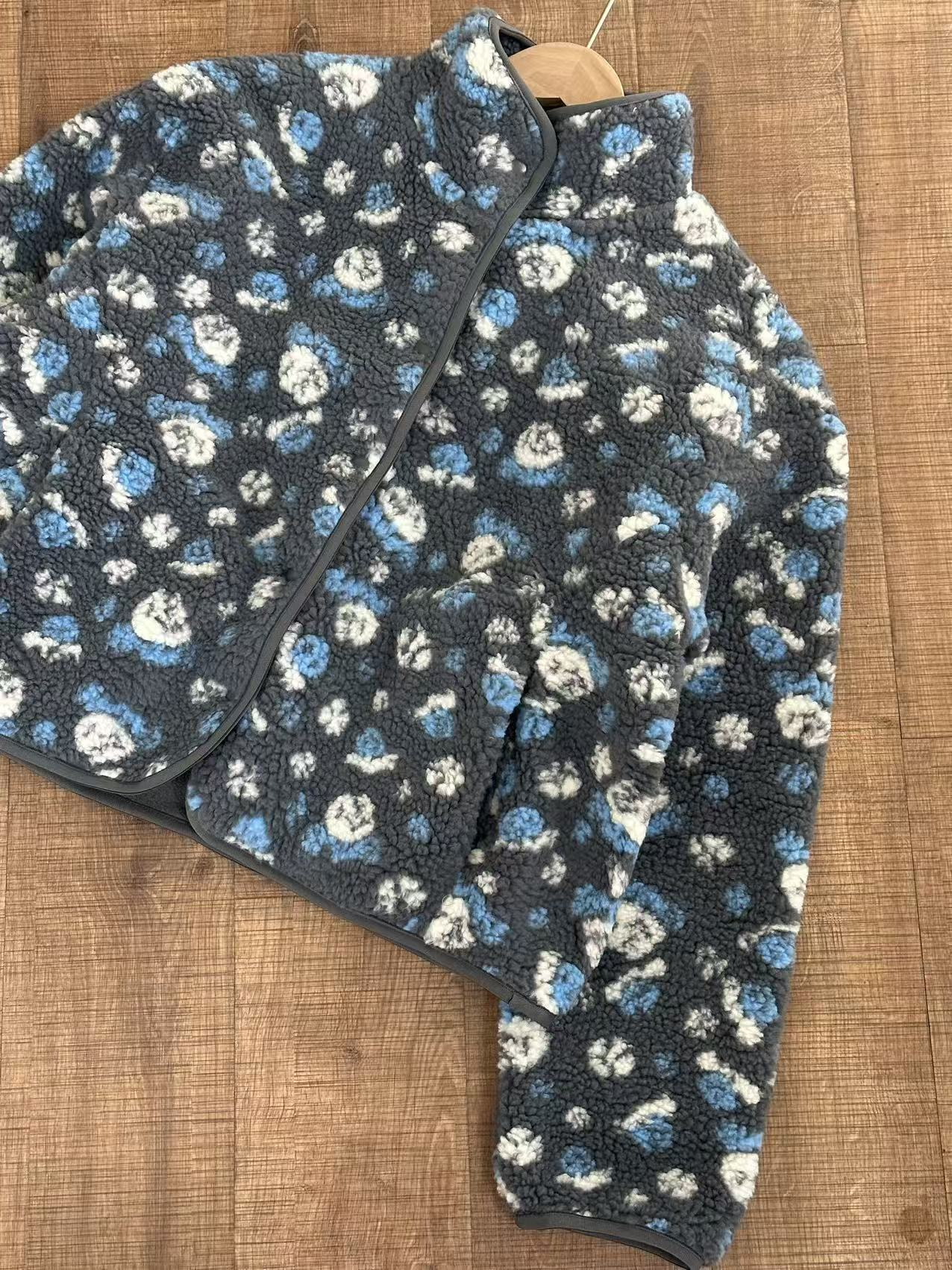 I-DLE Minnie Inspired Floral Fleece Jacket