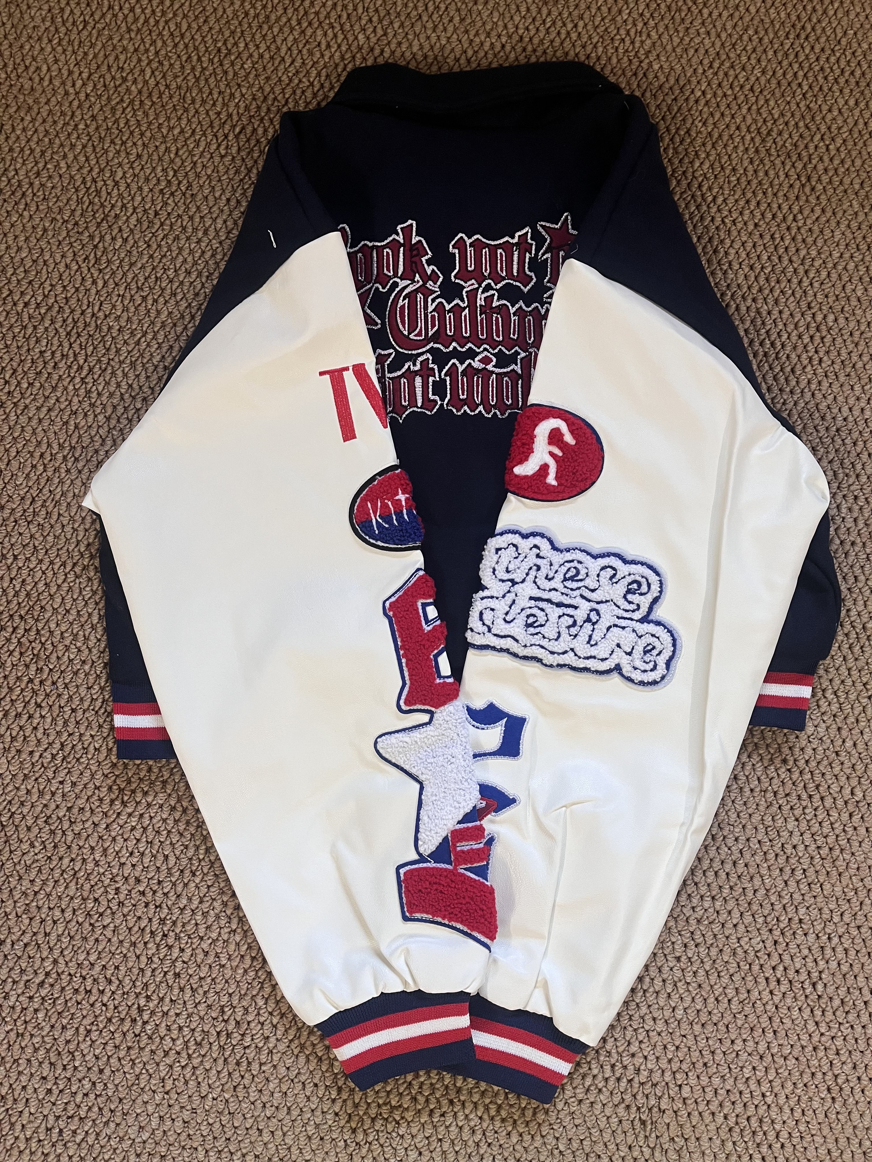 IVE Kitsch Short Baseball Jacket-wonyoung IVE