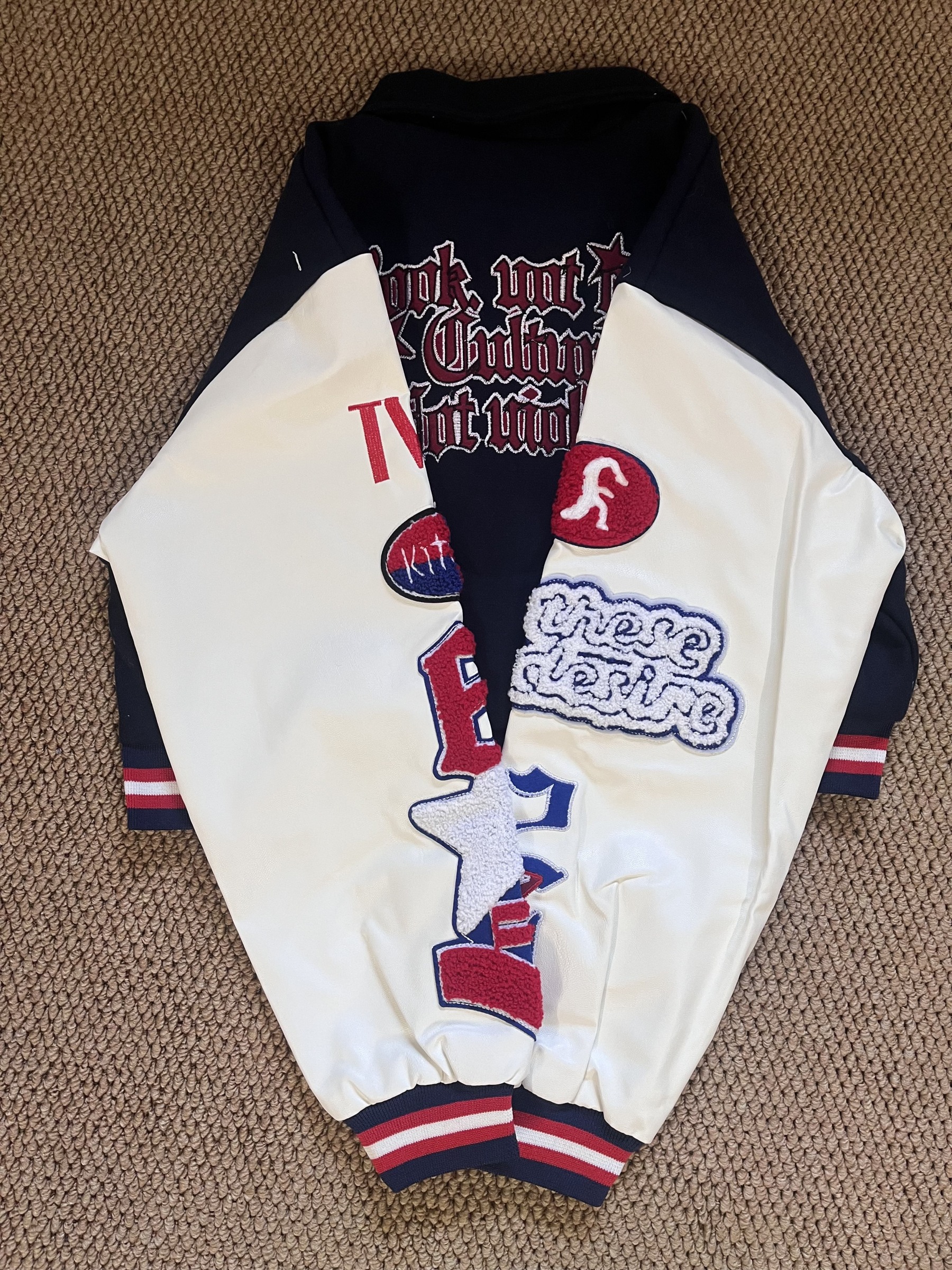 IVE Kitsch Short Baseball Jacket-wonyoung IVE