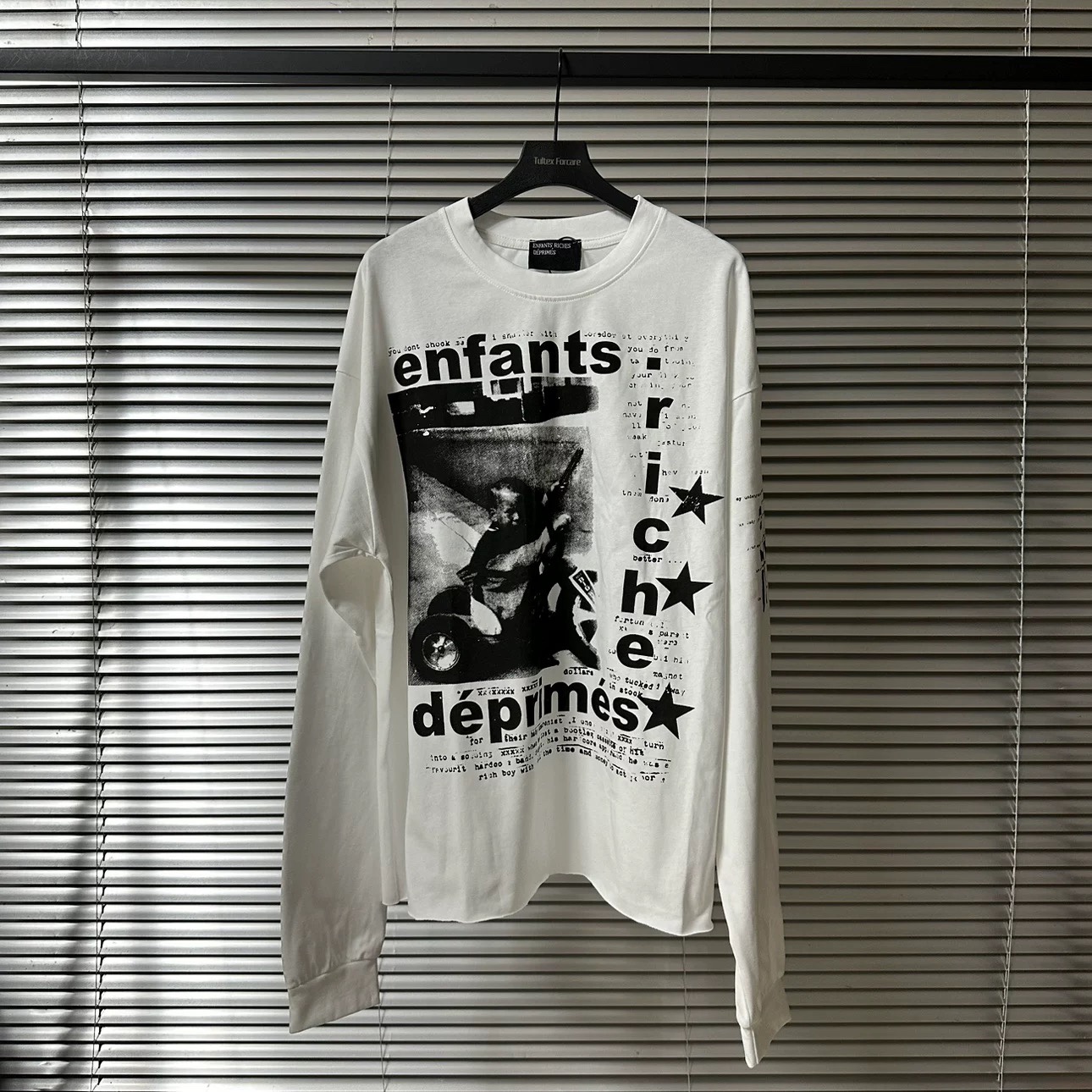 Straykids&TXT&WAYV Inspired Washed Printed Long Sleeve T-Shirt