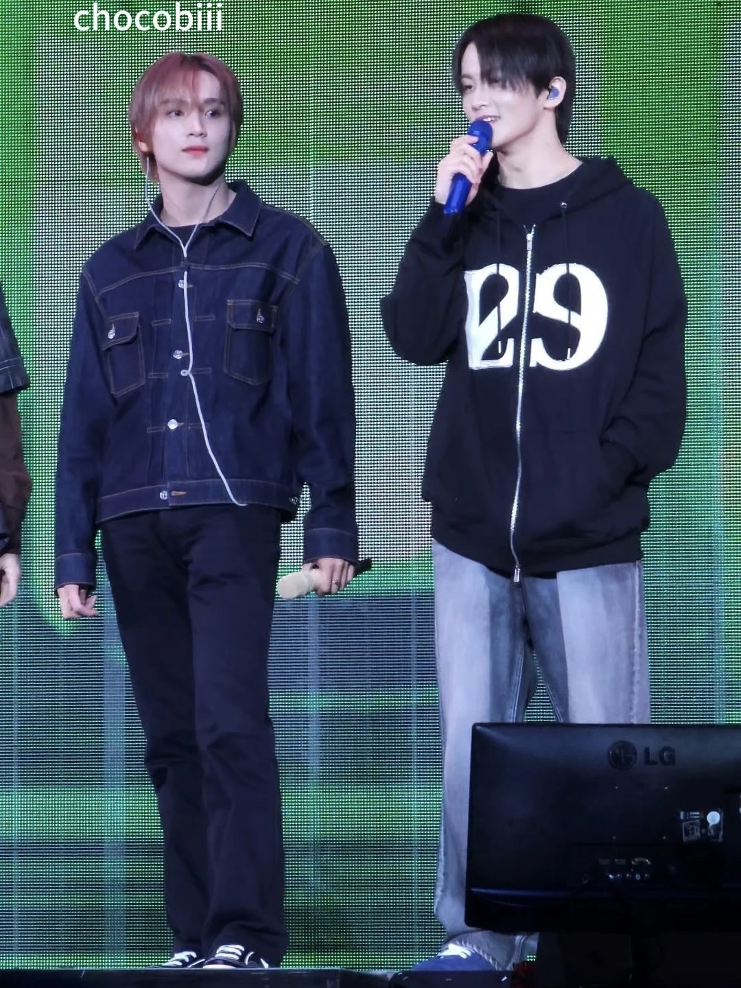 NCT&WayV&IVE Inspired 129 Logo Patch Zip-up Hoodie