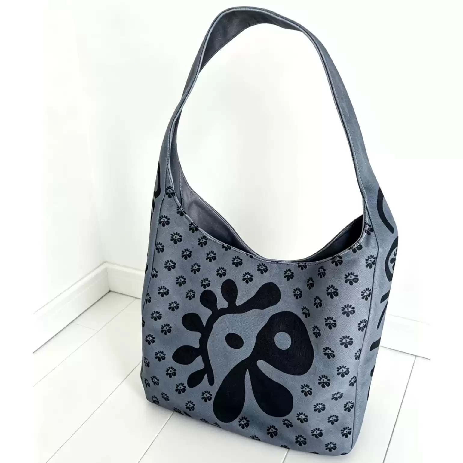 Cortis Printed Canvas Tote Bag