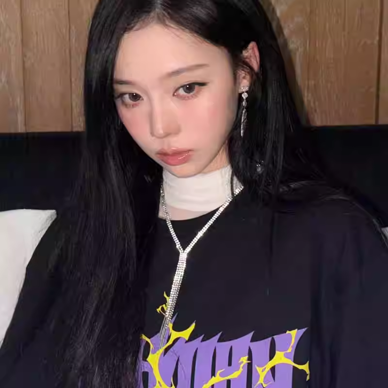 Aespa Rich Man Pop-up Merch Inspired T-Shirt