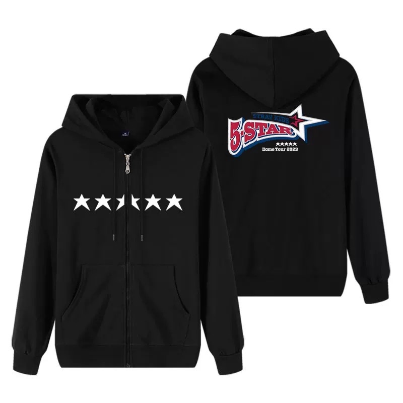 Stray kids 5 star tour inspired merch hoodie