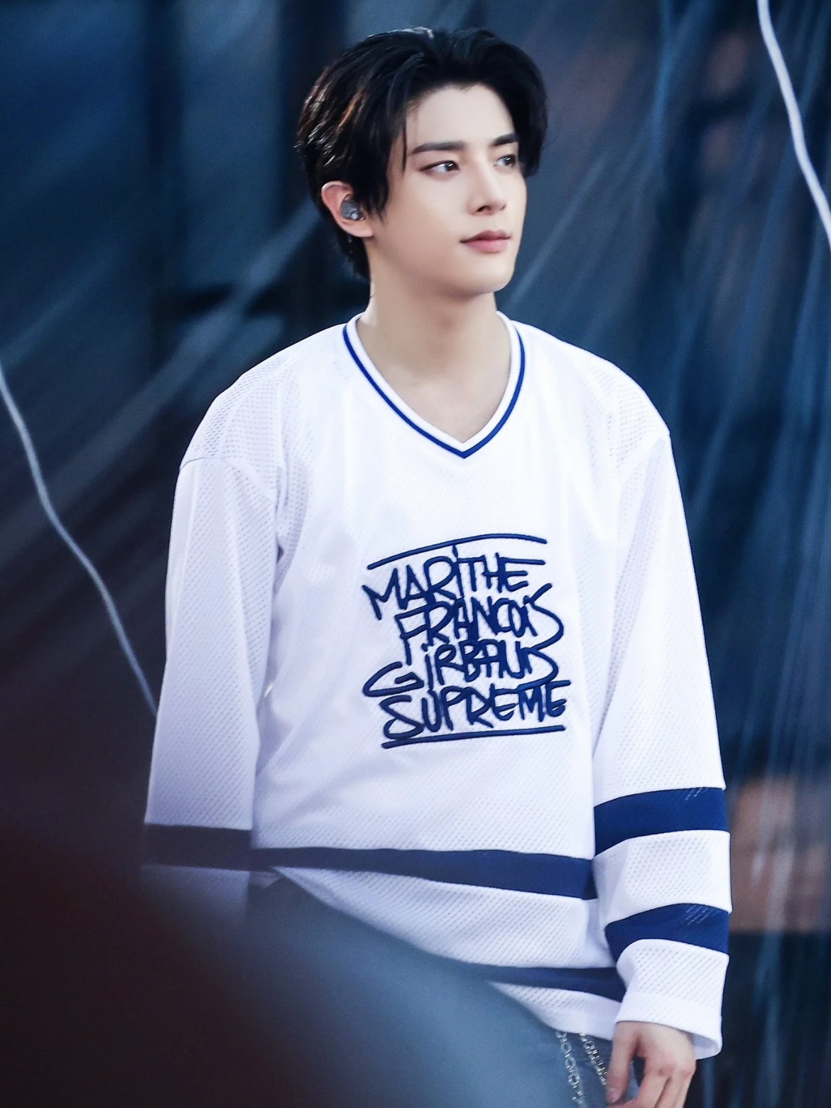 ENHYPEN Jake Inspired Embroidered Mesh Hockey Jersey