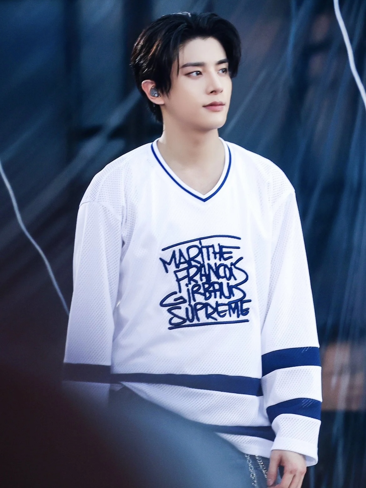 ENHYPEN Jake Inspired Embroidered Mesh Hockey Jersey