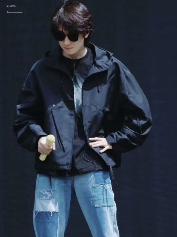 Seventeen Wonwoo Holographic Meteor Print  inspired T-Shirt