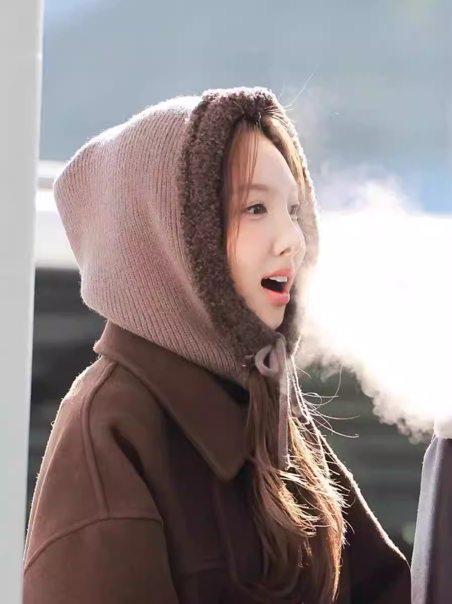 TWICE Nayeon Inspired Knitted Balaclava Hat